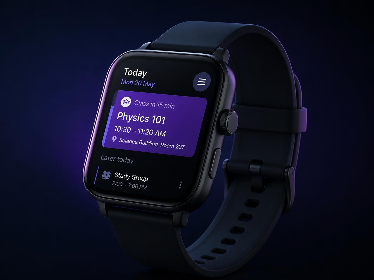 AcadeXa Smart Watch — Your timetable on your wrist